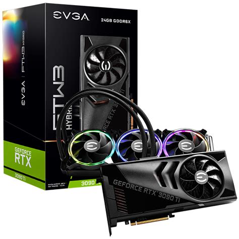 Evga Eu Products Evga Geforce Rtx 3090 Ti Ftw3 Ultra Hybrid