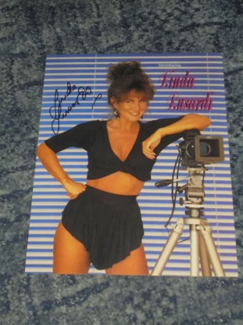 Linda Lusardi Model Actress X Photo Signed Picclick