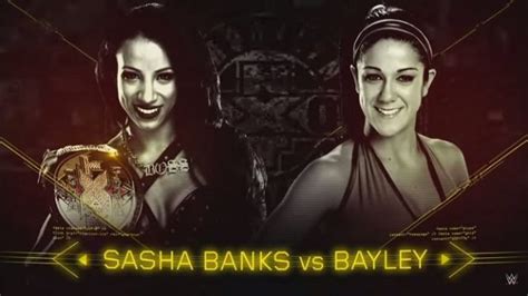 Almost Star Match Reviews Sasha Banks Vs Bayley WWE NXT TakeOver Brooklyn