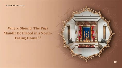 Vastu Guidelines For Pooja Rooms In North Facing Houses