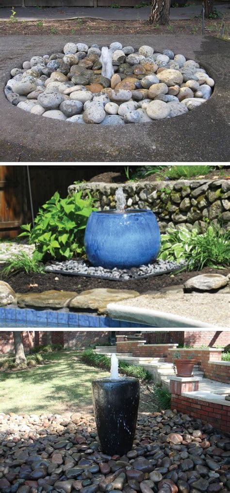 A rain garden is easy to build, reduces yard maintenance and even helps the environment. 15+ Stunning DIY Garden Fountain Landscaping Ideas ...