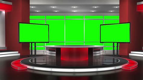 News Studio Free Background Video Green Screen Best Green Screen