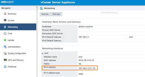 Vmware Vsphere How To Change Vcsa X Ip Address Laptrinhx News