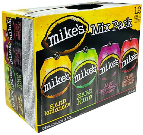Mikes Hard Lemonade Mixer 12 Cans Coolers Parkside Liquor Beer And Wine