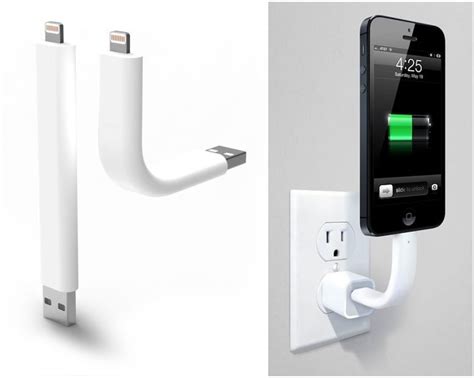 Trunk Posable Lightning Cable Doubles As Iphone Stand Technology