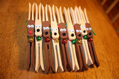 Boston Baby Mama Get Crafty Clothespin Reindeer Ornaments Hot Sex Picture