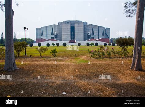 Jatiyo Sangshad Bhaban National Assembly Building In Dhaka Bangladesh