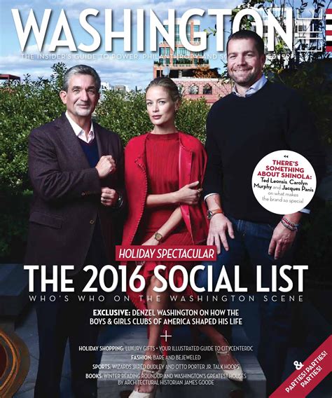 Washington Life Magazine Holiday 2015 By Washington Life Magazine Issuu