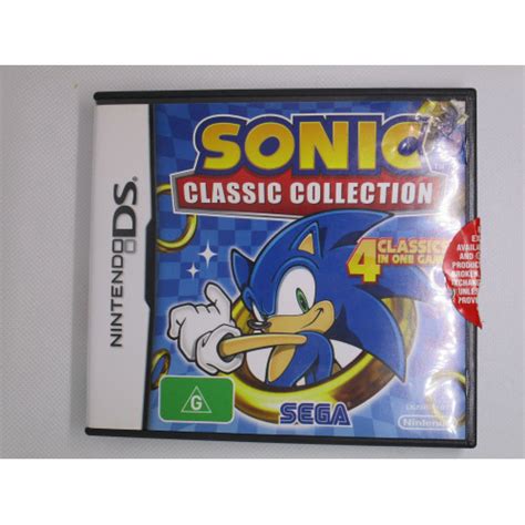 Nds Sonic Classic Collection Just Retro