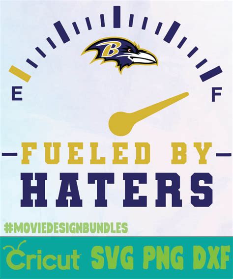 Currently over 10,000 on display for your viewing pleasure. BALTIMORE RAVENS FUELED BY HATERS LOGO SVG, PNG, DXF ...
