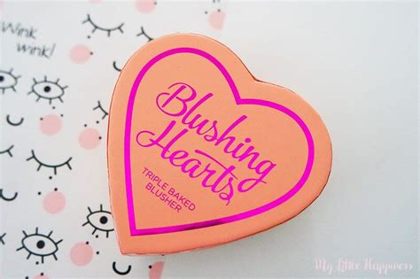 Blushing Hearts Peachy Pink Kisses Triple Baked Blusher Homemade