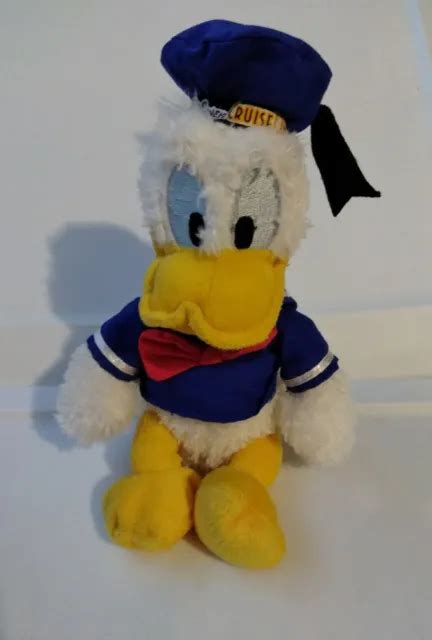 Disney Cruise Line Sailor Donald Duck Plush Bean Bag Stuffed 9 Soft Lovey D4stl 1197 Picclick