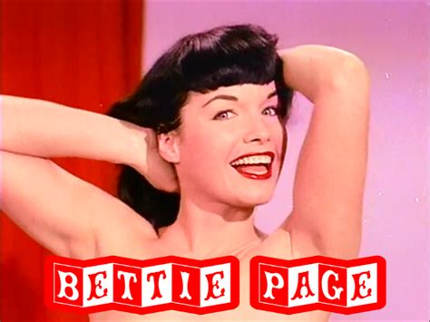 Pin On Bettie Page In Colour