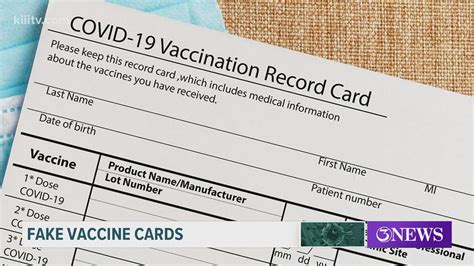 Right now there are programs. Health officials warn of fake COVID-19 vaccine cards in ...