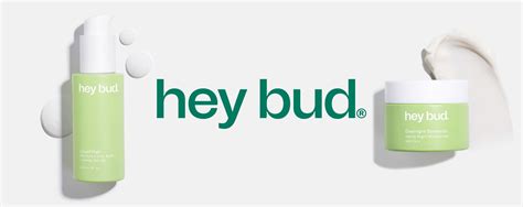 Hey Bud Skincare Fonts In Use