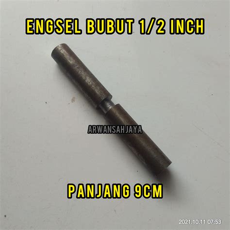Engsel Bubut 12 Inch Pagar Besi Panjang 9cm Lazada Indonesia