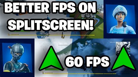 How To Increase Fps While Playing Splitscreen On Fortnite Fps Boost