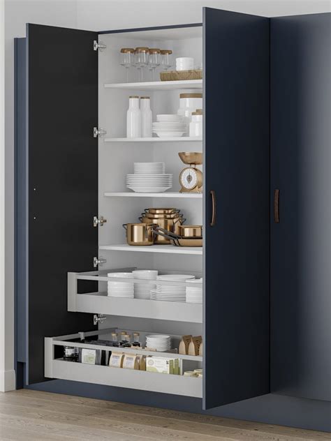 Colonial Larder Units - Halifax Kitchen and Bedroom Company