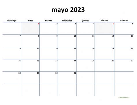 Calendario Mayo 2023 Para Imprimir Pdf Gratis Reverasite