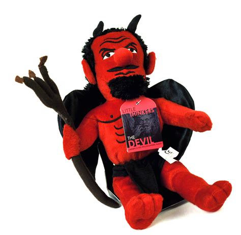 The Devil Soft Toy Little Thinkers Doll Pink Cat Shop