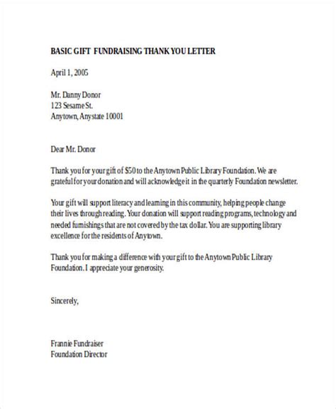 If you want to write a letter, you'll want to include more paragraphs (and perhaps include a story). Sample Thank You Letter For Book Donation To Library