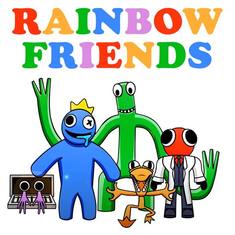Rainbow Friends Svg Rainbow Friends For And Adults Svg Cut File