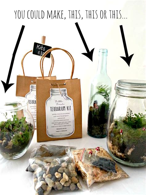 Our diy terrarium kits are easy and it comes with everything you need to make your own terrarium. Terrarium Kit | Diy terrarium kit, Terrariums kits, Terrarium diy
