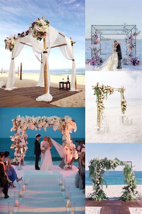 20 Charming Beach Wedding Arches Youll Love Hi Miss Puff Wedding