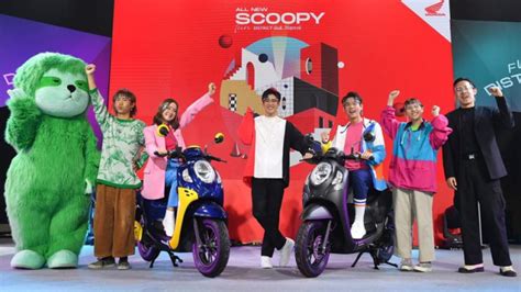 All New Honda Scoopy 2021 ราคารถมอเตอร์ไซค์