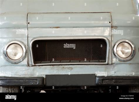 front body of old lorry or vintage truck Stock Photo - Alamy