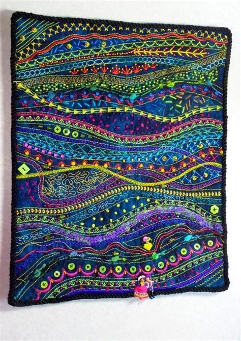 No Worries Craftsy Fiber Art Quilts Art Quilts Batik Quilts