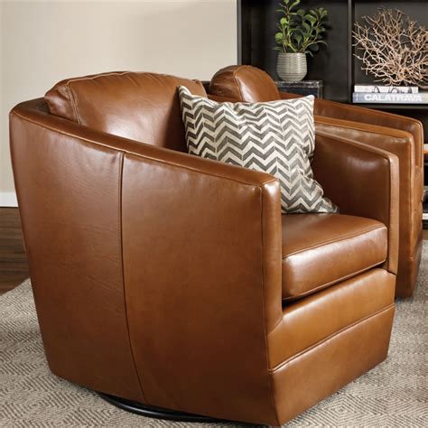 Leather Swivel Accent Chair Councilnet