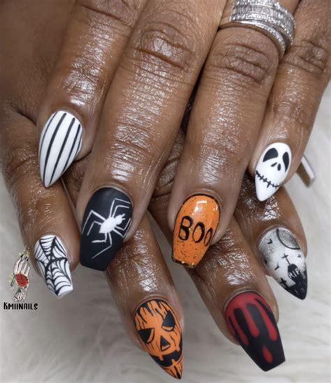 Spooky Themed Nails To Get You In The Halloween Spirit Essence
