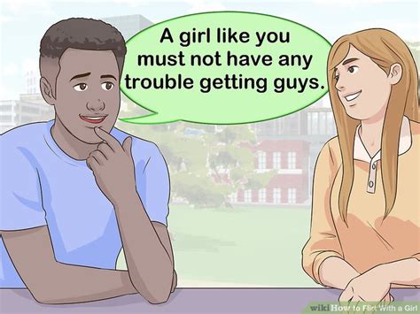 3 Ways To Flirt With A Girl Wikihow