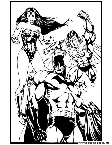 Use these images to quickly print coloring pages. Print superhero batman superman and wonder woman coloring ...