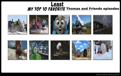 Top 10 Worst Thomas And Friends Episodes 20 By Geononnyjenny On Deviantart