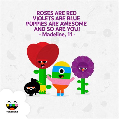 Violets are blue roses are red but if you are cheating, lover, you're dead! Kids Talk: Valentine's Day | The Power of Play | Toca Boca