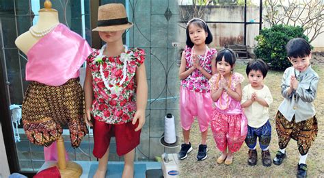ชุดเด็กไทยในเชียงใหม่ ได้รับความนิยมล้นหลาม ช่วงเทศกาลสงกรานต์-ลอยกระทง ...