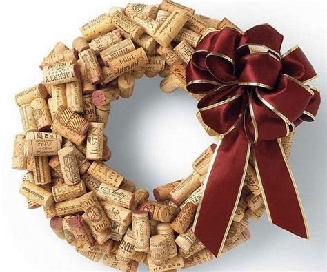 How To Make A Cork Wreath For Christmas Tutorial And Decoration Tips