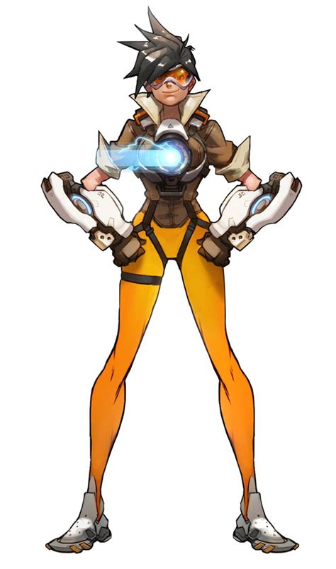 Tracer Concept From Overwatch Female Character Design Character Concept Character Art Concept