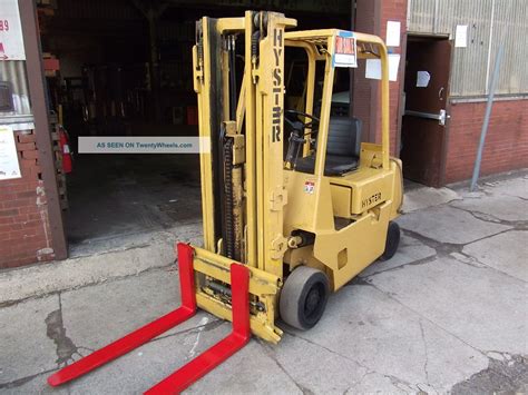 Forklift Hyster S40xl Triple 180in Sideshift Propane