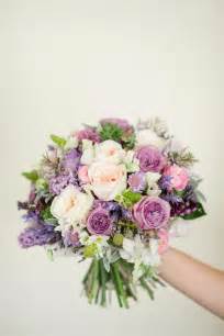 Purple And Pink Spring Bridal Bouquet Recipe Aisle Society