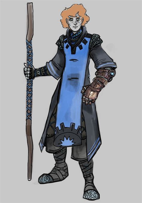 Brandon Darrah Commission Human Cleric Of The Forge