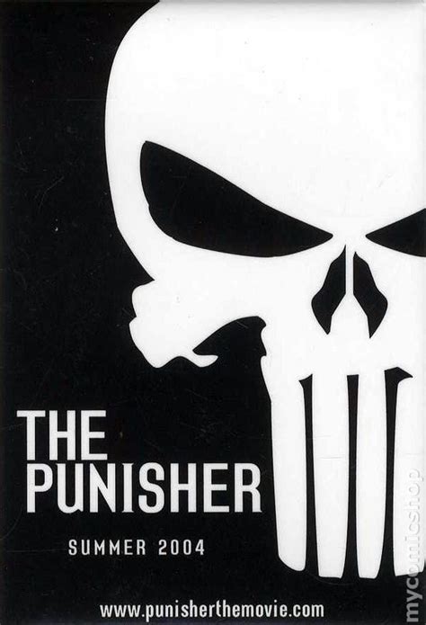 Punisher Logo Button 2004 Marvel Comic Books