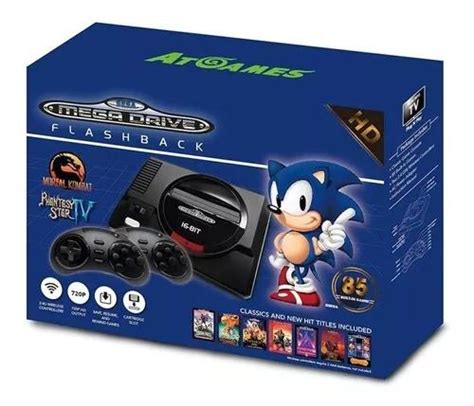 Console Sega Genesis Flashback Hd 85 Jogos Classicos Oficial Em Brasil