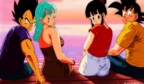 Dragon Ball Z Goku And Chichi Dragonball Hd Wallpaper