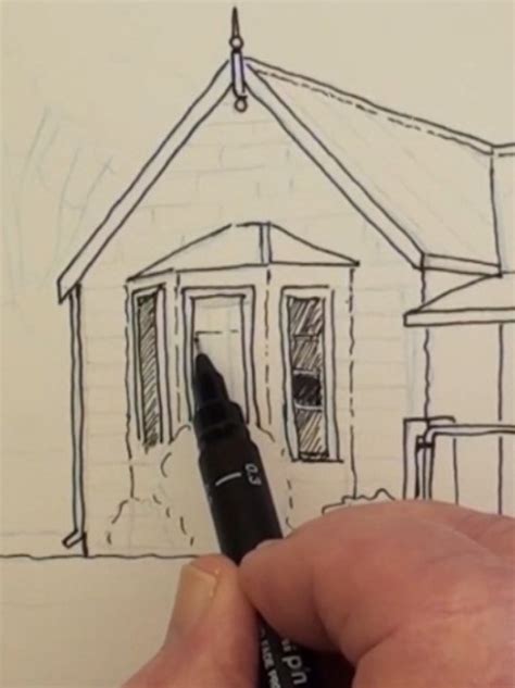 07.01.2020 · to create a bay/box/bow window, draw three or more additional walls to the size specification that you would like the window to be. How to Draw a Farmhouse in Pen and Ink — Online Art Lessons