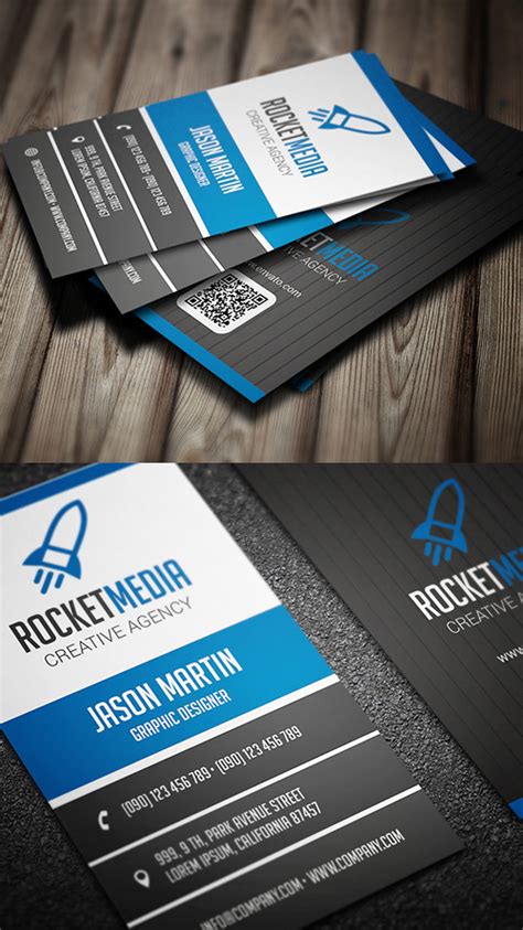 26 Designers Business Card Psd Templates Graphic Design Junction