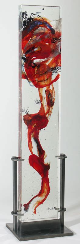 Glass Sculptures Theme Red Glass Sculpture Glass Fusion Ideas Red Art