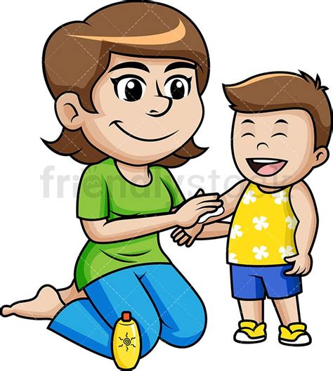 See more ideas about funny cartoons, funny, comics. Mother Applying Sunblock To Her Child | Child custody ...